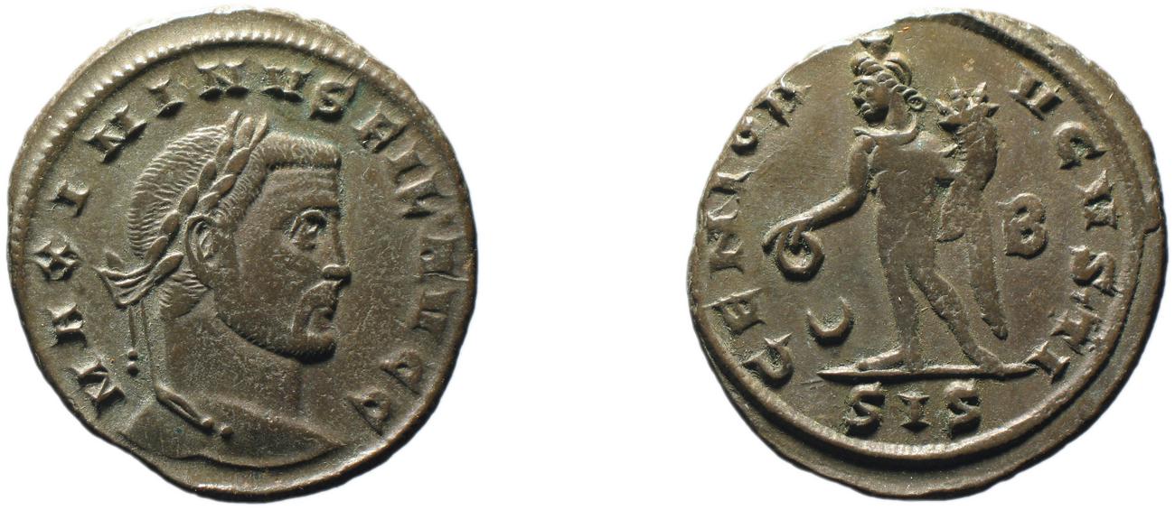 RIC VI Siscia 200a, аверс, bm