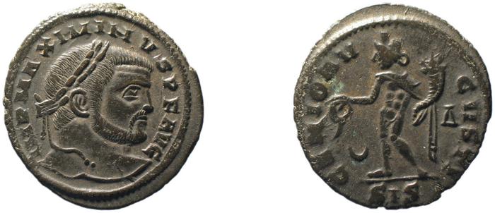 RIC VI Siscia 207c, реверс, bm