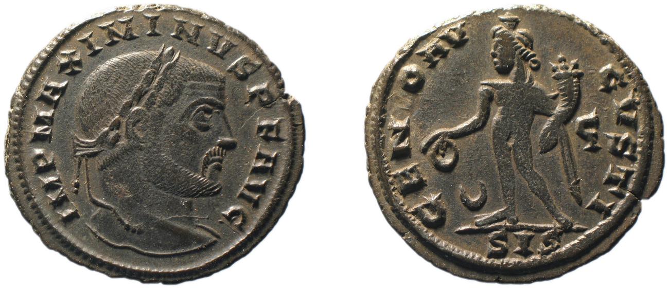 RIC VI Siscia 207c, аверс, bm