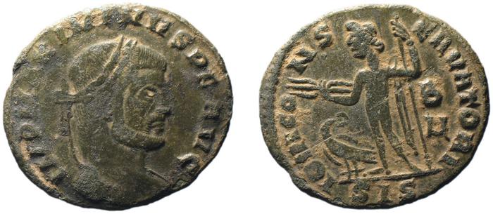RIC VI Siscia 225b, реверс, bm