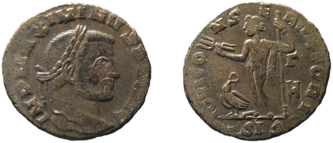RIC VI Siscia 225b, аверс, bm