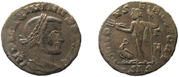 RIC VI Siscia 225b, реверс, bm