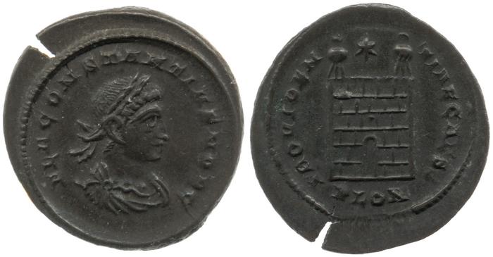 RIC VII Londinium 297, реверс, bm