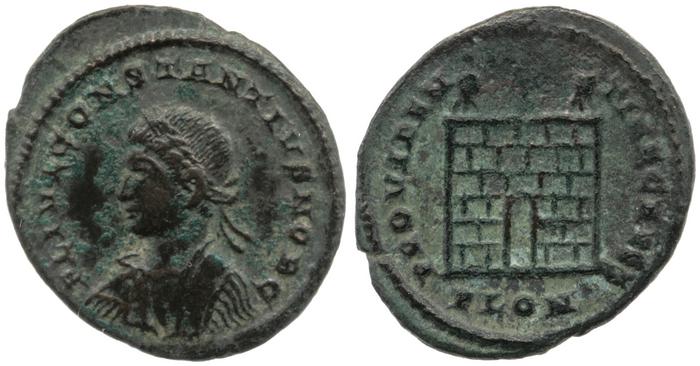 RIC VII Londinium 298, реверс, bm