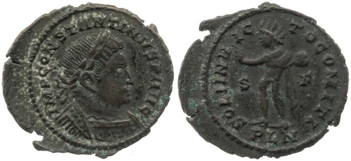реверс RIC VII Londinium 8