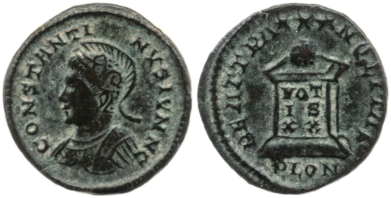 RIC VII Londinium 287, аверс, bm