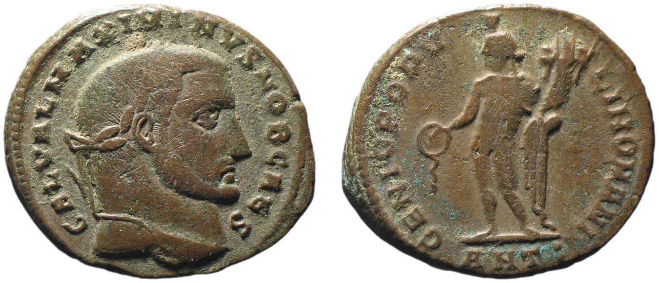 RIC VI Antioch 75b, аверс, bm