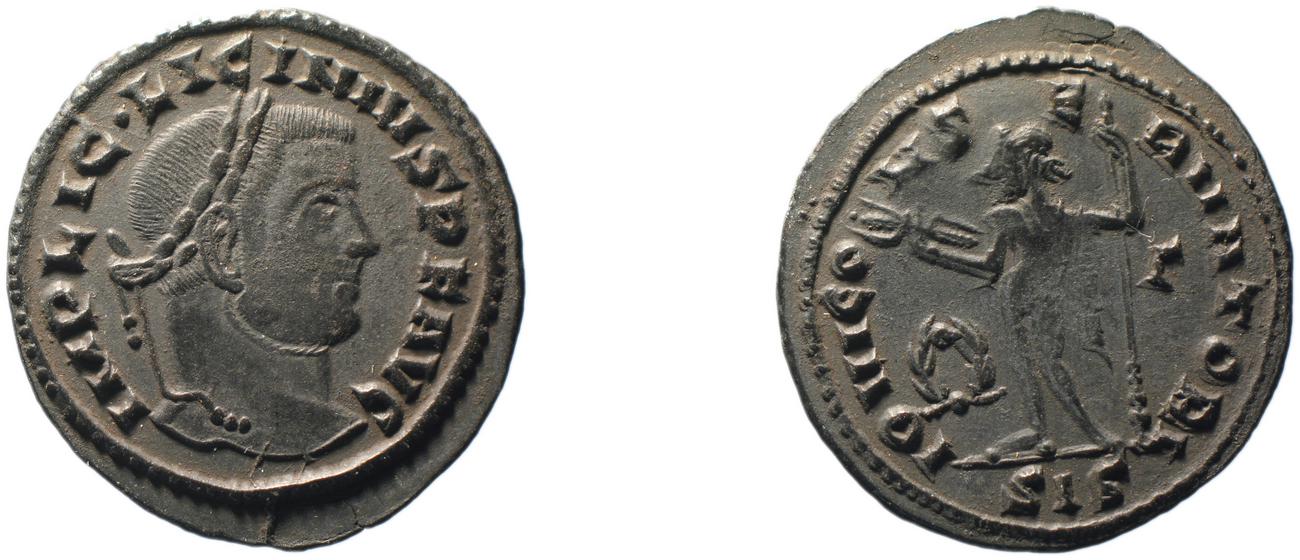 RIC VI Siscia 227a, аверс, bm
