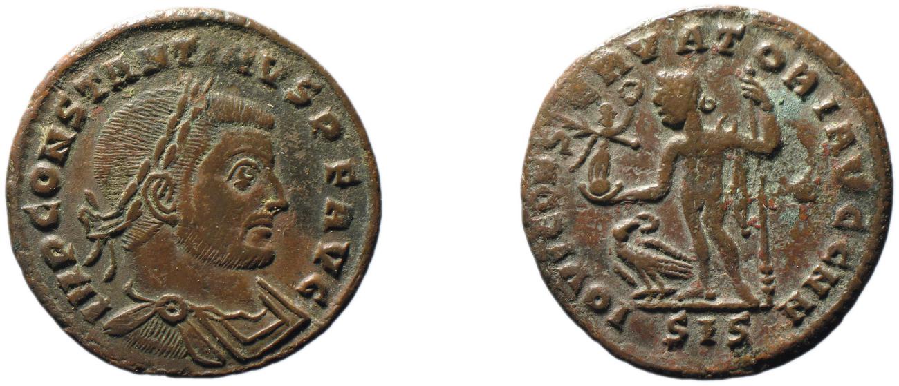 RIC VI Siscia 234c, аверс, bm