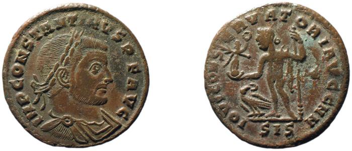 RIC VI Siscia 234c, реверс, bm