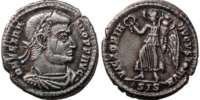 RIC VIII Siscia 265, реверс, bm