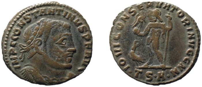 RIC VI Thessalonica 61b, реверс, bm