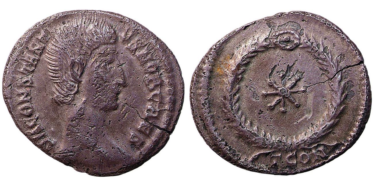 RIC VIII Arelate 208, аверс, bm