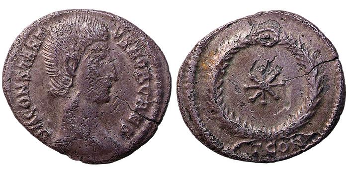 RIC VIII Arelate 208, реверс, bm