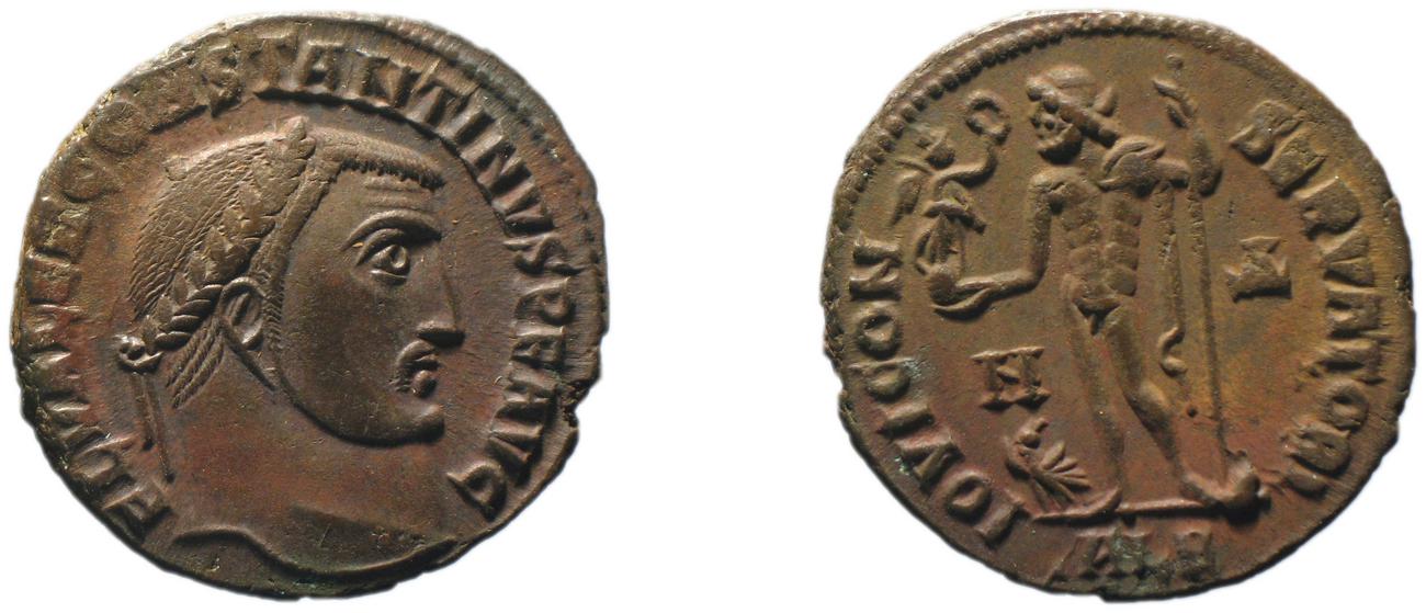 RIC VII Alexandria 6, аверс, bm