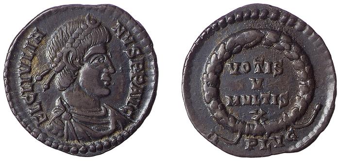 RIC VIII Lugdunum 227, реверс, bm