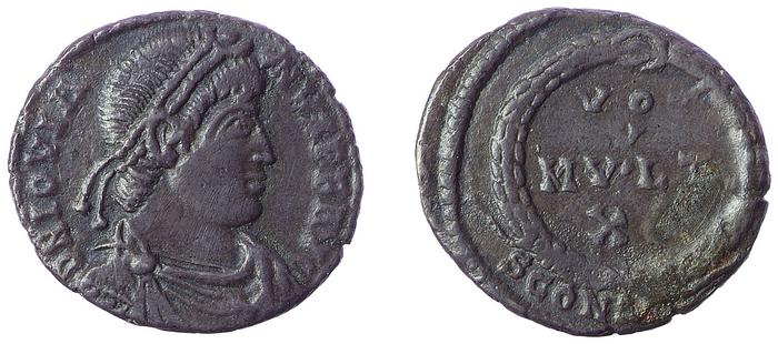 реверс RIC VIII Arelate 329