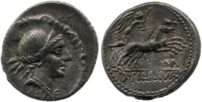 RRC 337/2c, реверс, bm