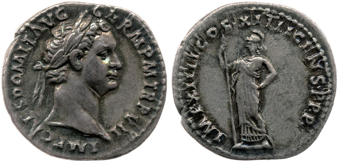 RIC II, Part 1 (second edition) Domitian 584, аверс, bm