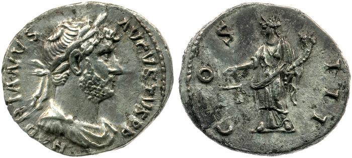 RIC II, Part 3 (second edition) Hadrian 3032, реверс, bm