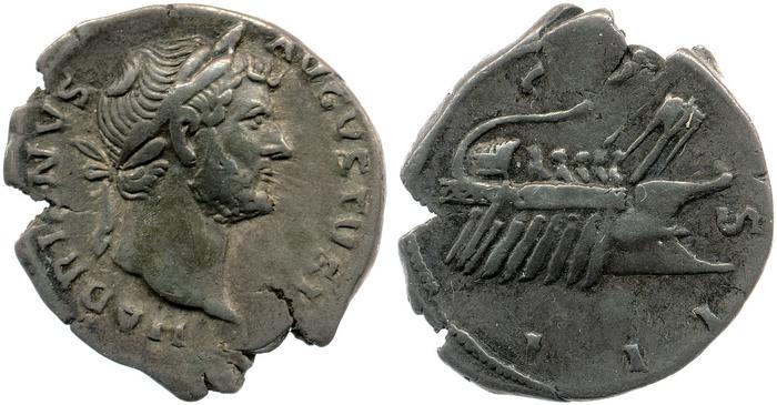 RIC II, Part 3 (second edition) Hadrian 3092, реверс, bm