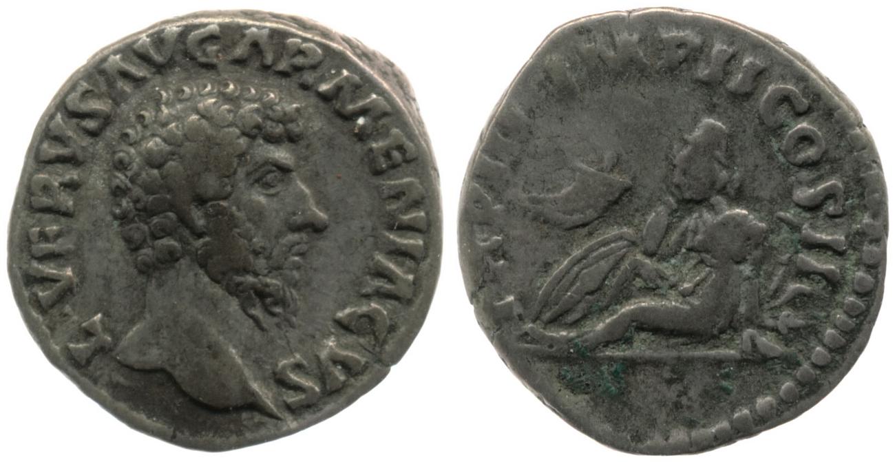 аверс RIC III Marcus Aurelius 526