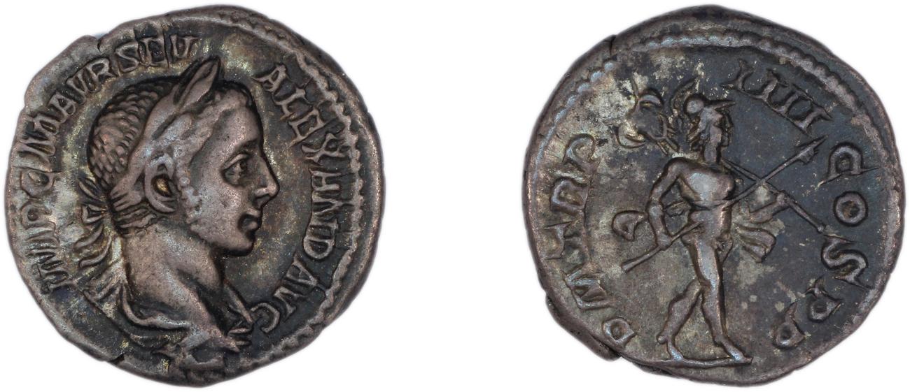 RIC IV Severus Alexander 45, аверс, bm
