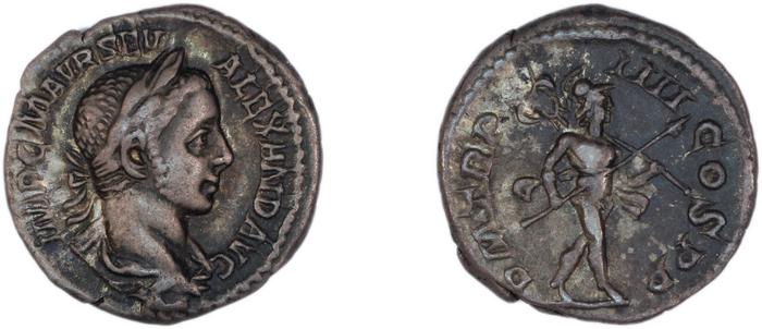 RIC IV Severus Alexander 45, реверс, bm