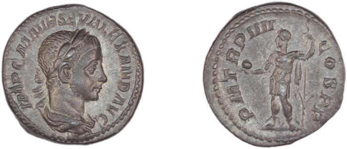 реверс RIC IV Severus Alexander 48