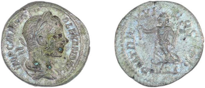 реверс RIC IV Severus Alexander 67