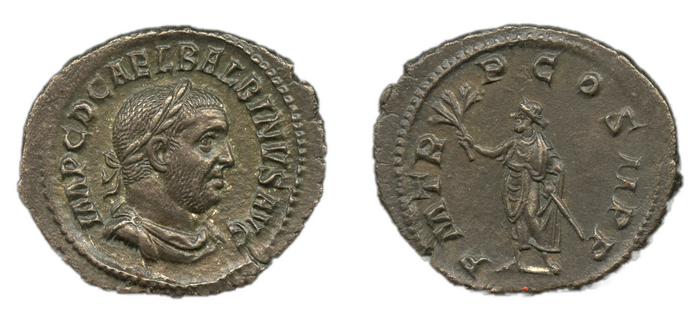 RIC IV Balbinus 5, реверс, bm
