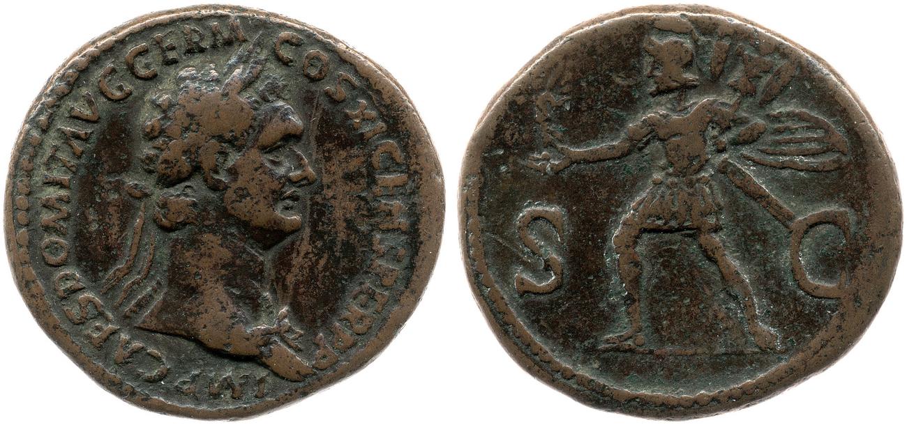 аверс RIC II, Part 1 (second edition) Domitian 420
