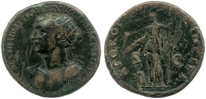 RIC II Trajan 481, реверс, bm