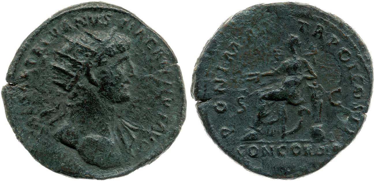 аверс RIC II, Part 3 (second edition) Hadrian 149