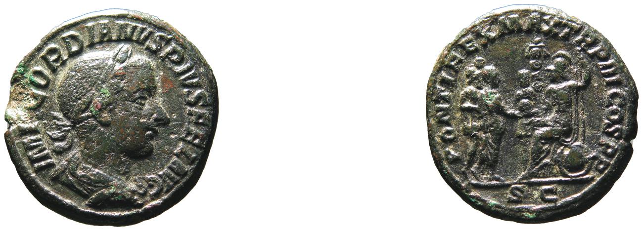 RIC IV Gordian III 296B, аверс, bm