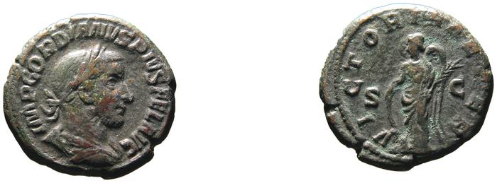 реверс RIC IV Gordian III 337B