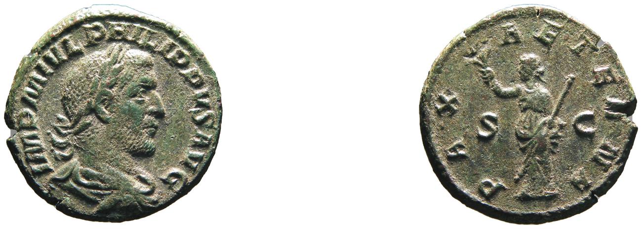 аверс RIC IV Philip I 184B