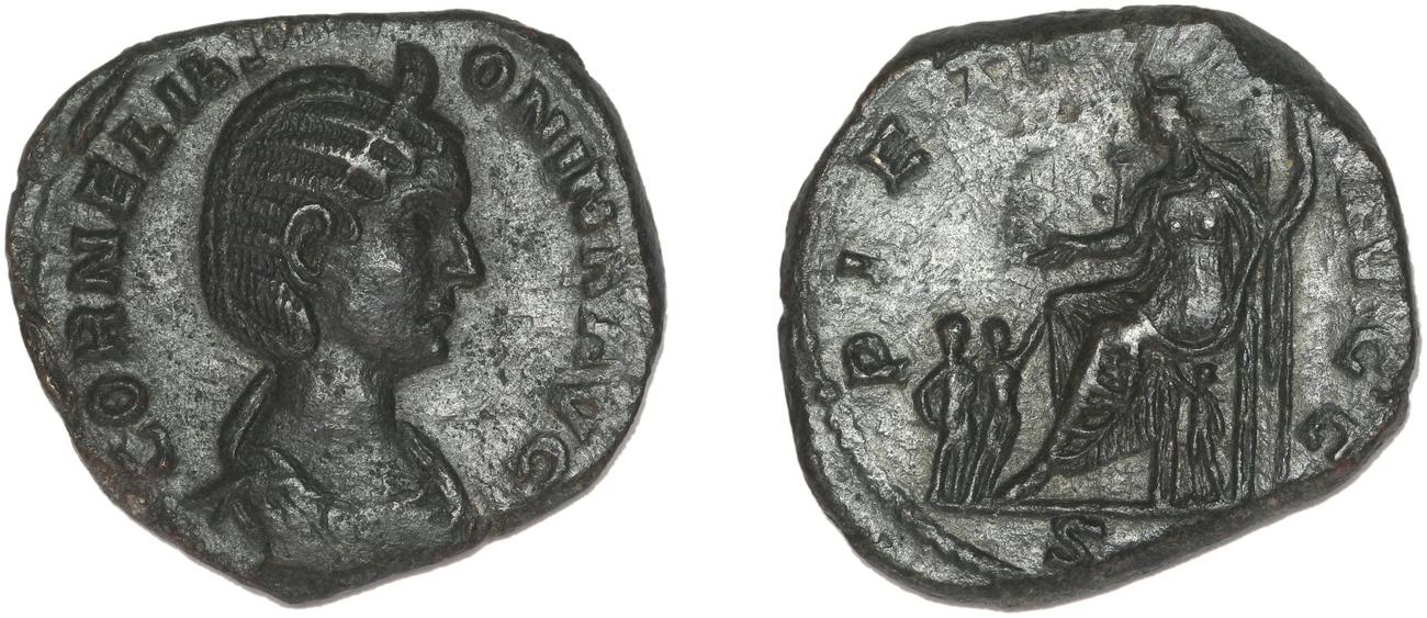 RIC V Salonina 47, аверс, bm