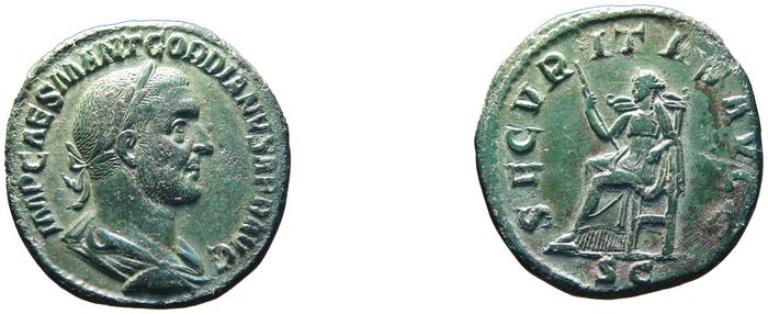 RIC IV Gordian I 11, реверс, bm
