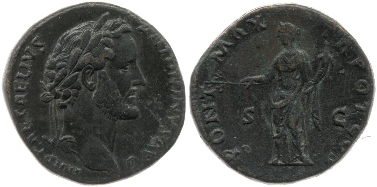 аверс RIC III Antoninus Pius 519A