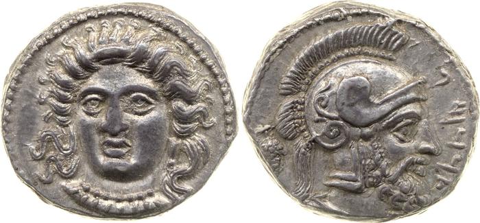 Tarkumuwa, satrap of Cilicia Tarsus Moysey 1986 Issue 4, реверс, bm