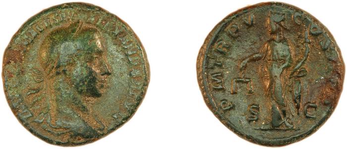 реверс RIC IV Severus Alexander 443