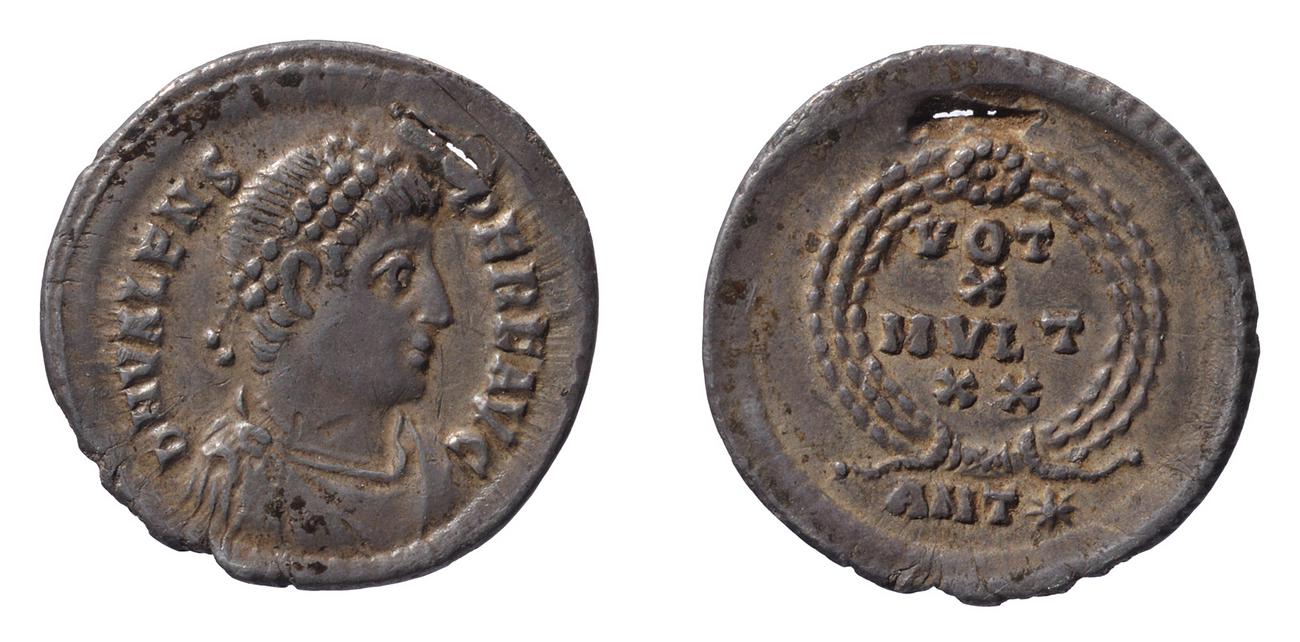 RIC IX Antioch 34D, аверс, bm