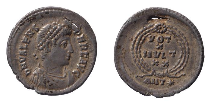 RIC IX Antioch 34D, реверс, bm