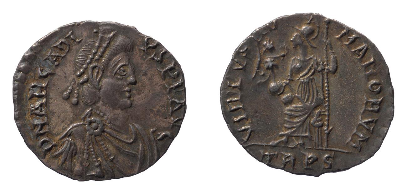 RIC IX Treveri 106B, аверс, bm