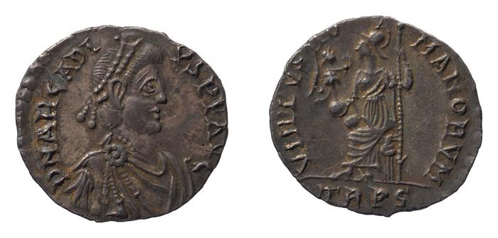 RIC IX Treveri 106B, реверс, bm