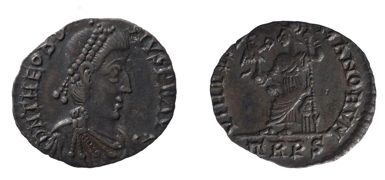 RIC IX Treveri 106A, аверс, bm