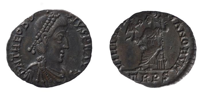 RIC IX Treveri 106A, реверс, bm