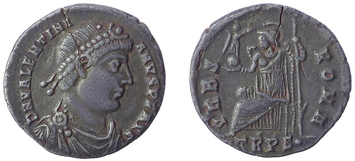RIC IX Treveri 27A, реверс, bm