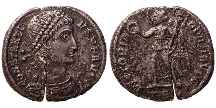 реверс RIC VIII Thessalonica 95